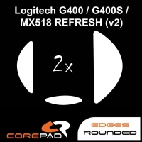 Corepad Skatez PRO 61 Mausfüße Logitech G400 / G400S / MX518 REFRESH (v2)